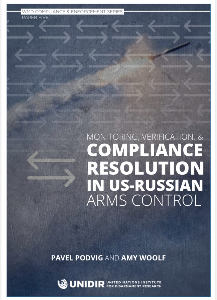 Monitoring, Verification, and Compliance Resolution in US–Russian Arms Control