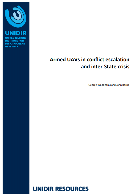 Armed UAVs in Conflict Escalation and Inter-state Crises