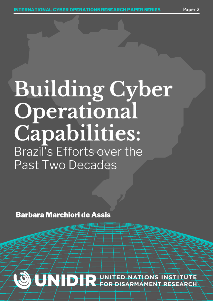 Building Cyber Operational Capabilities: Brazil’s Efforts Over the Past Two Decades