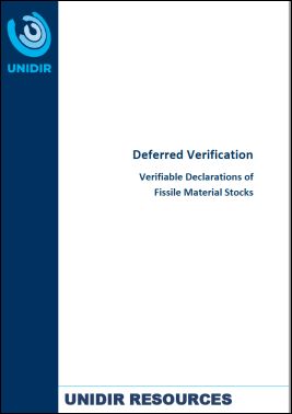 Deferred Verification: Verifiable Declarations of Fissile Material Stocks