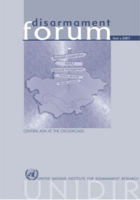 Disarmament Forum: Central Asia at the Crossroads