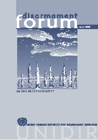 Disarmament Forum: Making Space for Security?