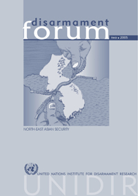 Disarmament Forum: North-East Asian Security