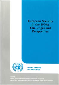 European Security in the 1990s: Challenges and Perspectives