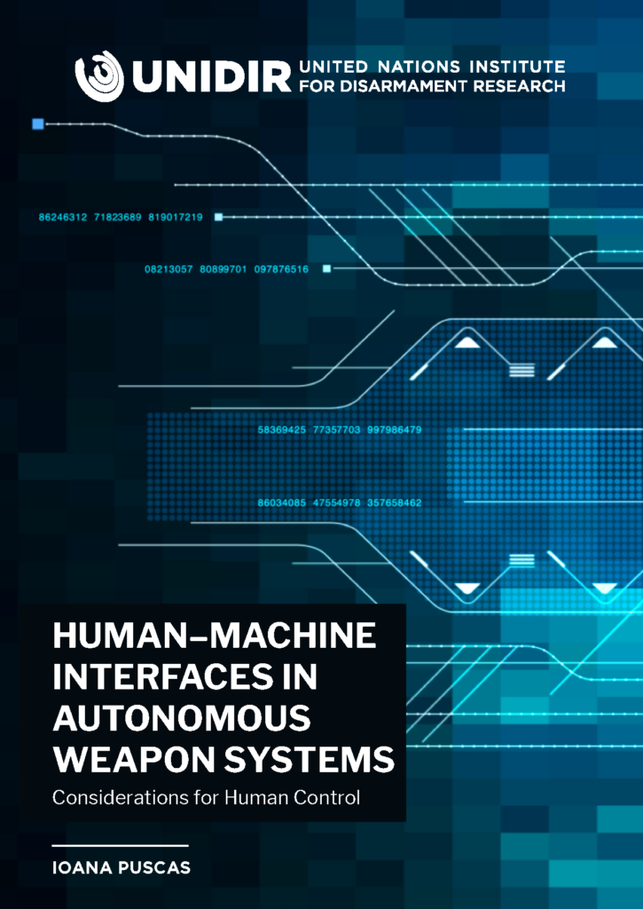 Human-Machine Interfaces in Autonomous Weapon Systems