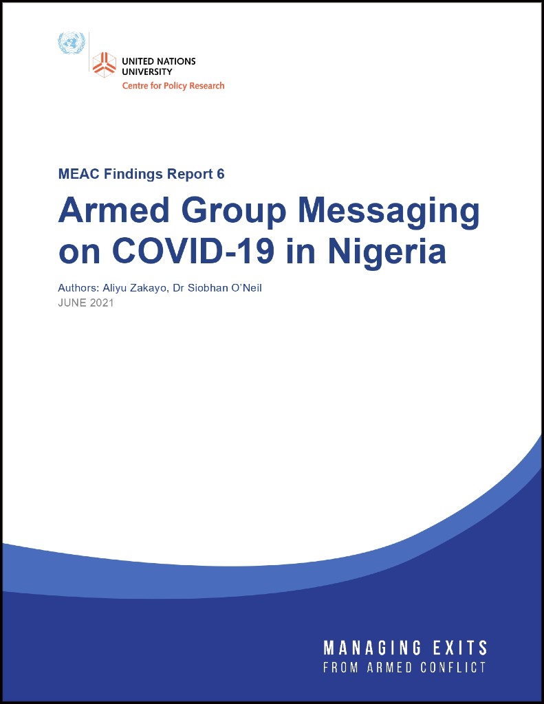 Armed Group Messaging on COVID-19 in Nigeria (Findings Report 6)