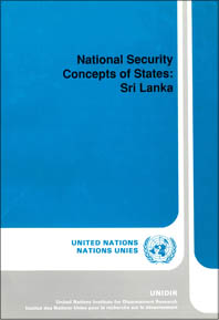 National Security Concepts of States: Sri Lanka