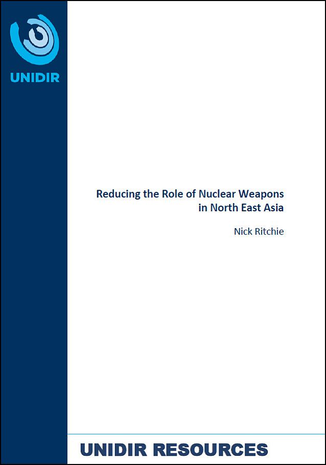 Reducing the Role of Nuclear Weapons in North East Asia