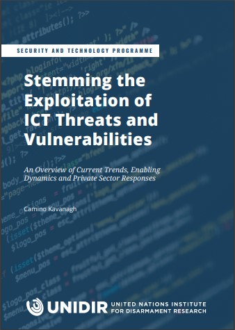 Stemming the Exploitation of ICT Threats and Vulnerabilities