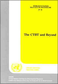 The CTBT and Beyond