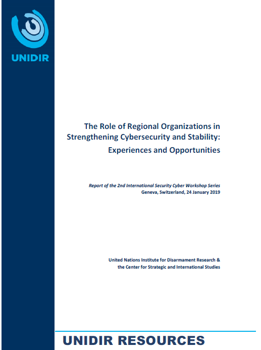 The Role of Regional Organizations in Strengthening Cybersecurity and Stability