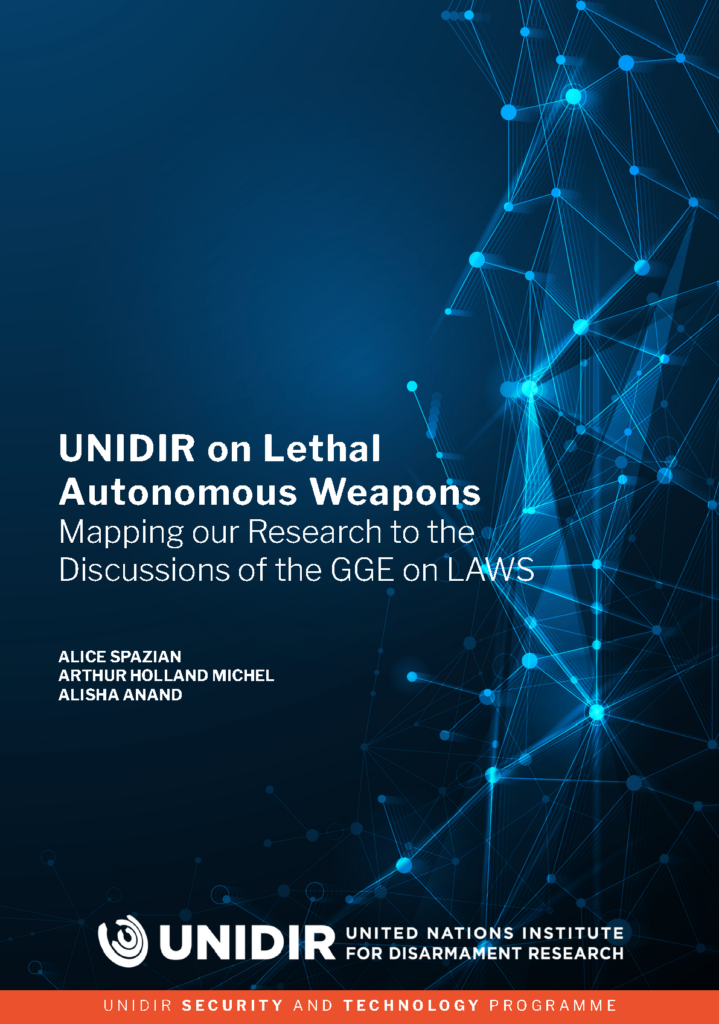 UNIDIR on Lethal Autonomous Weapons