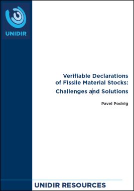 Verifiable Declarations of Fissile Material Stocks: Challenges and Solutions
