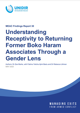Understanding Receptivity to Returning Former Boko Haram Associates Through a Gender Lens (Findings Report 30)