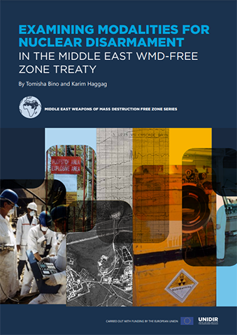 Examining Modalities for Nuclear Disarmament in the Middle East WMD-Free Zone Treaty
