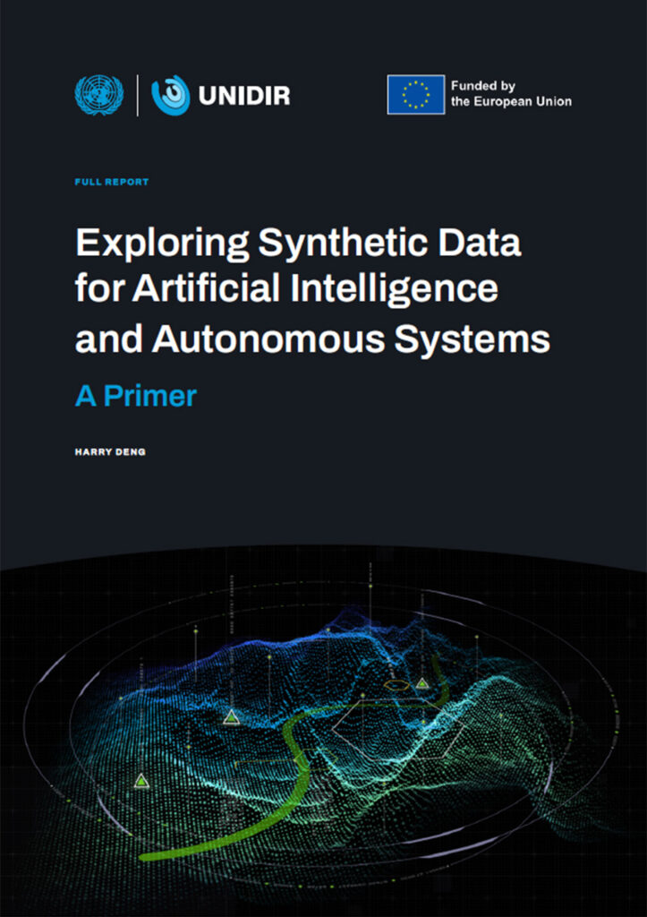 Exploring Synthetic Data for Artificial Intelligence and Autonomous Systems: A Primer