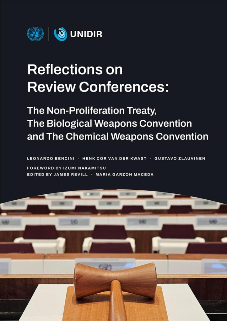 Reflections on Review Conferences: the Non-Proliferation Treaty, the Biological Weapons Convention and the Chemical Weapons Convention