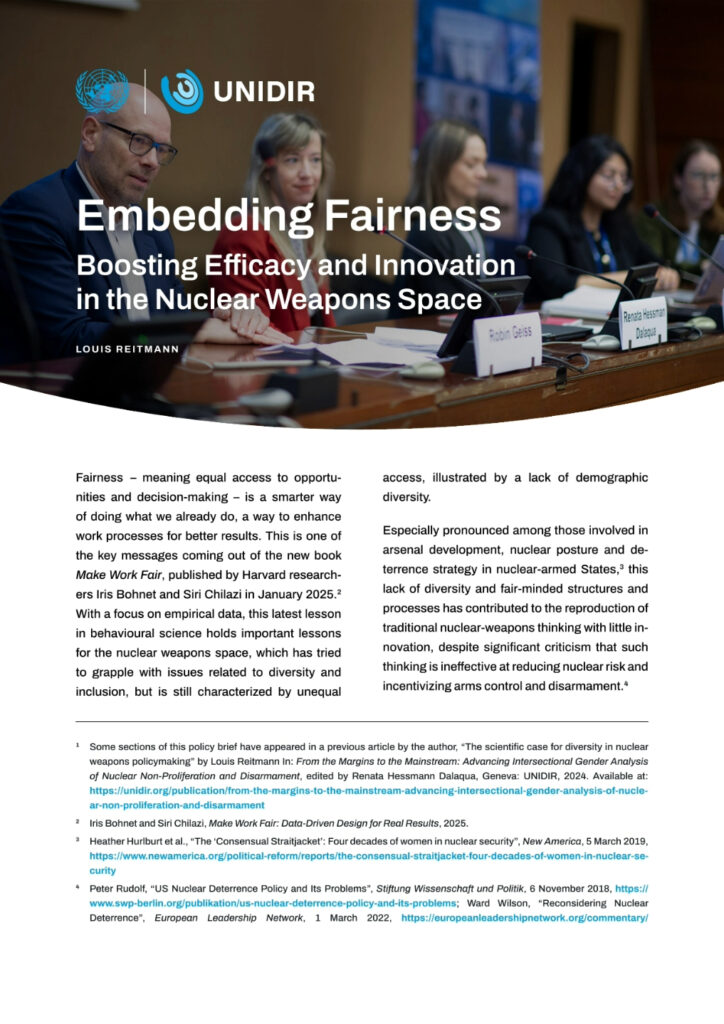 Embedding Fairness