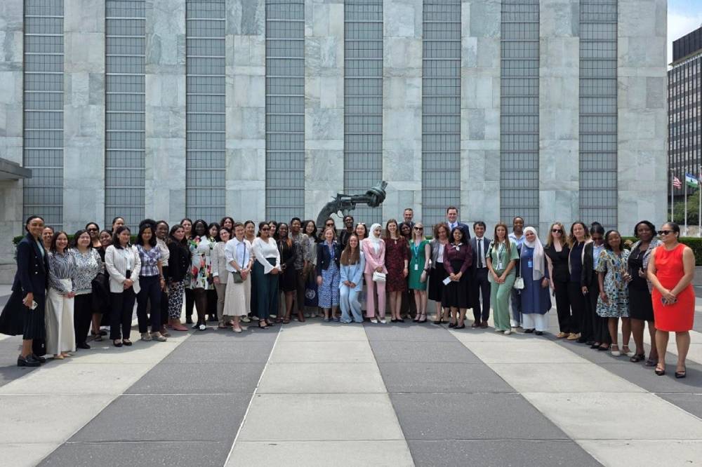 UNIDIR delivers training to Women in Cyber Fellows in New York