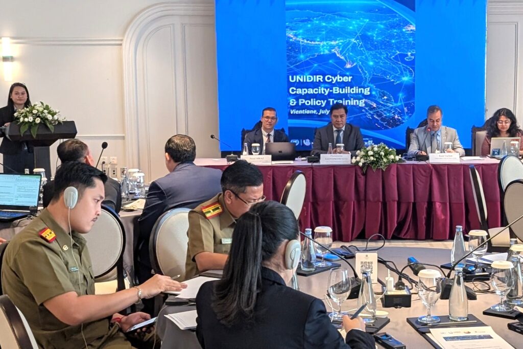 UNIDIR and Lao PDR partner to boost cybersecurity capacity