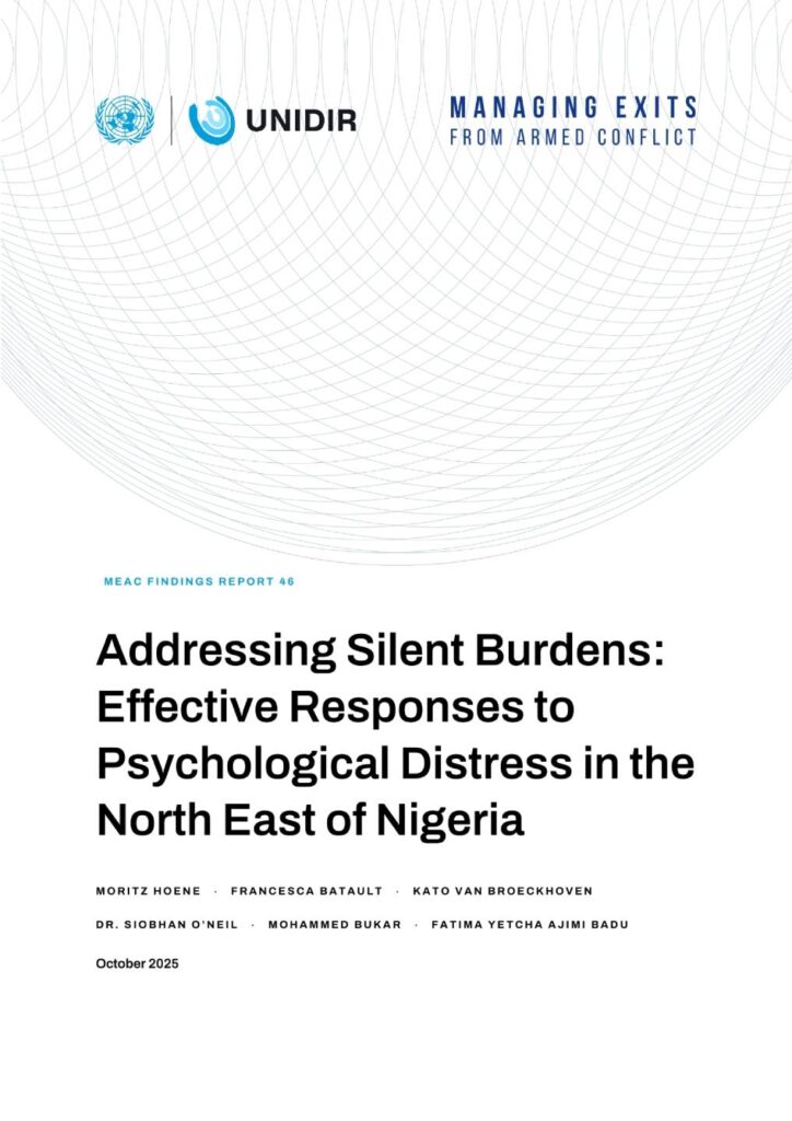 Addressing Silent Burdens: Effective Responses to Psychological Distress in the North East of Nigeria
