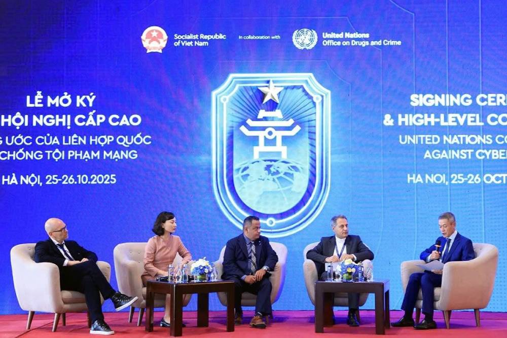 UNIDIR at the signing of the UN Convention against Cybercrime