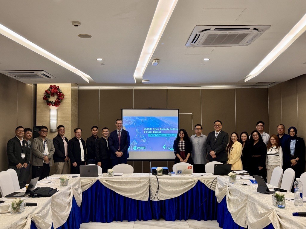 UNIDIR drives cyber resilience and security in the Philippines