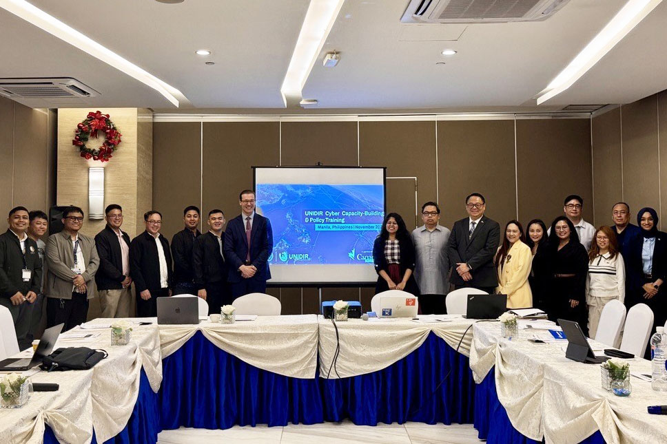 UNIDIR drives cyber resilience and security in the Philippines