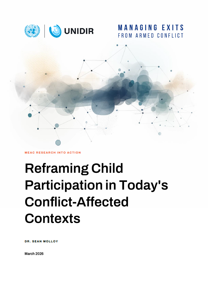Reframing Child Participation in Today’s Conflict-Affected Contexts