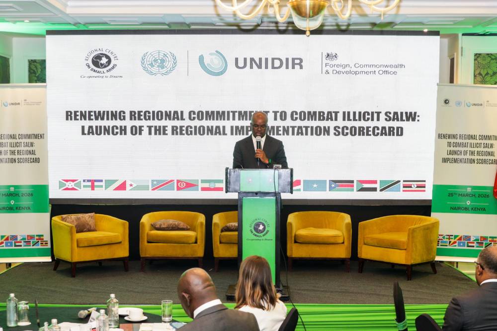 UNIDIR and RECSA unveil first regional scorecard on the Nairobi Protocol