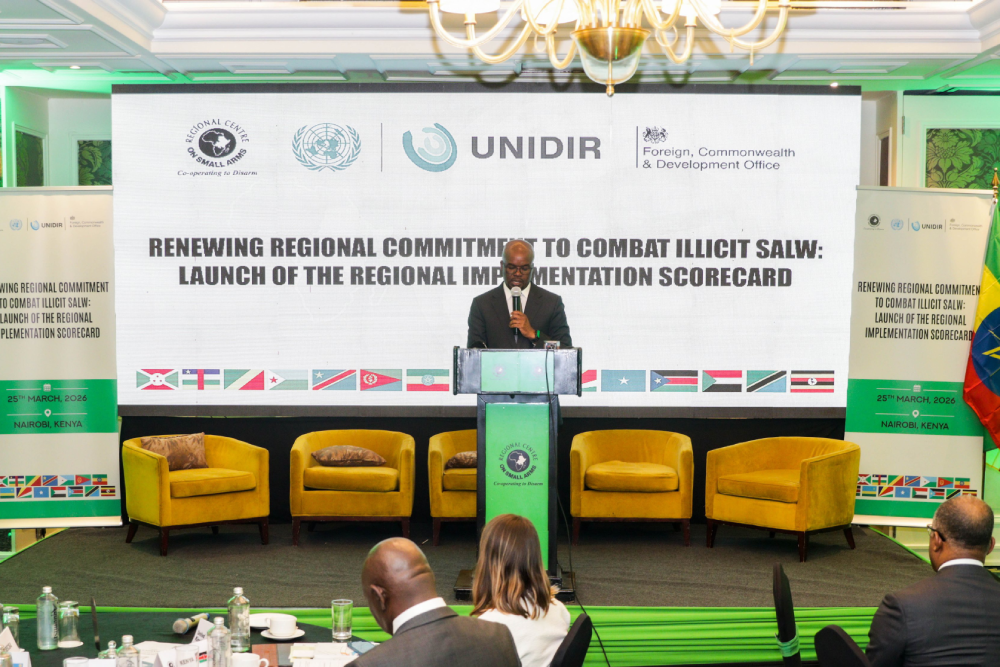 UNIDIR and RECSA unveil first regional scorecard on the Nairobi Protocol