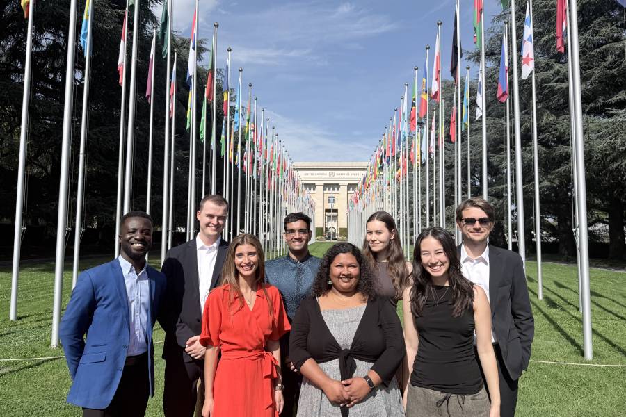 UNIDIR Space Security Fellows experience multilateral Geneva