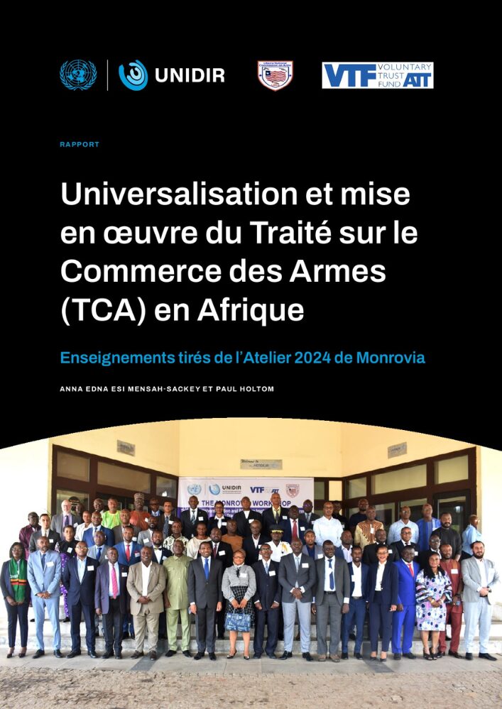 Universalisation et mise en œuvre du Traité sur le Commerce des Armes (TCA) en Afrique : Enseignements tirés de l’Atelier 2024 de Monrovia 