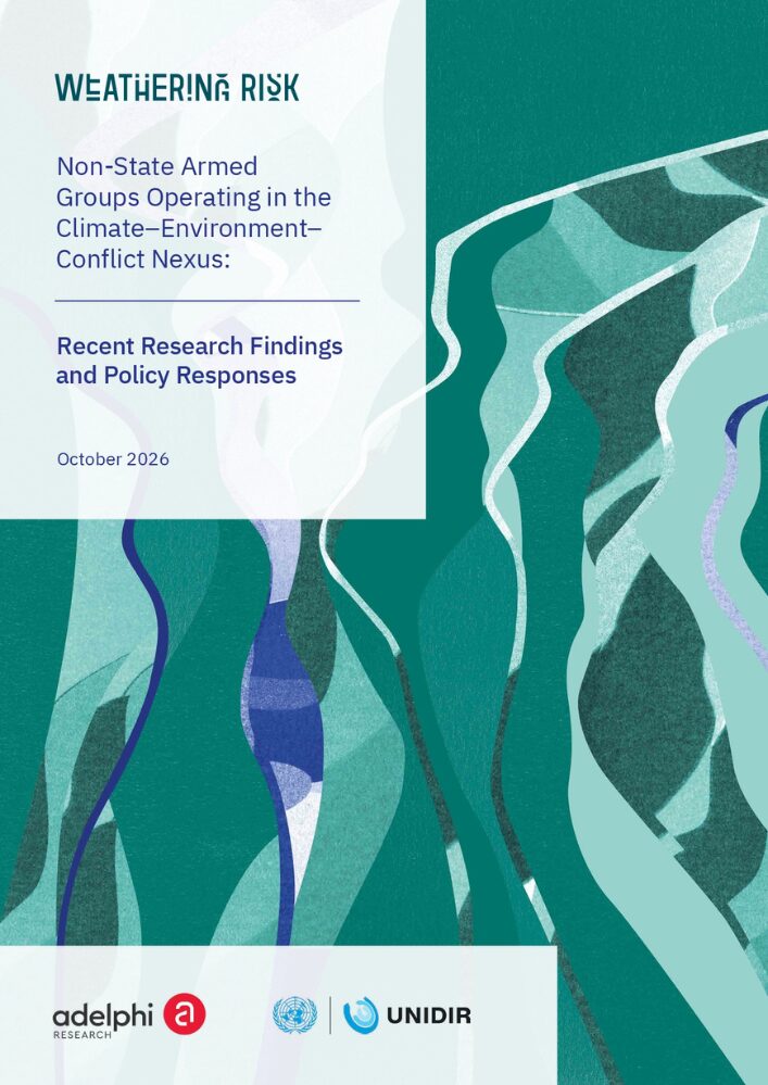 Non-State Armed Groups Operating in the Climate–Environment–Conflict Nexus: Recent Research Findings and Policy Responses