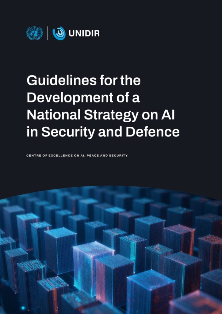 Guidelines for the Development of a National Strategy on AI in Security and Defence