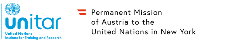 UNITAR and Austria logos